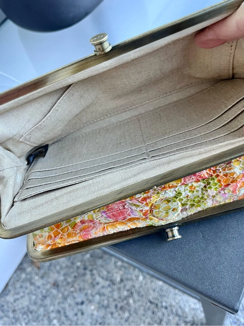 Vintage HOBO Lauren Clutch-Wallet